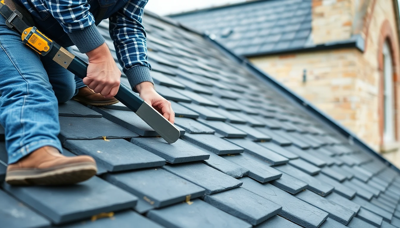 Slate Roofing Installation